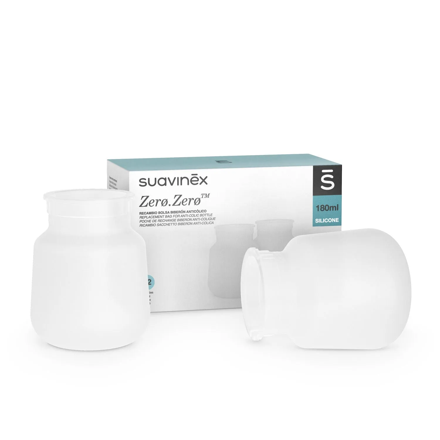 Suavinex Zero Zero Bottle Replacement Anti Colic Silicone Bag