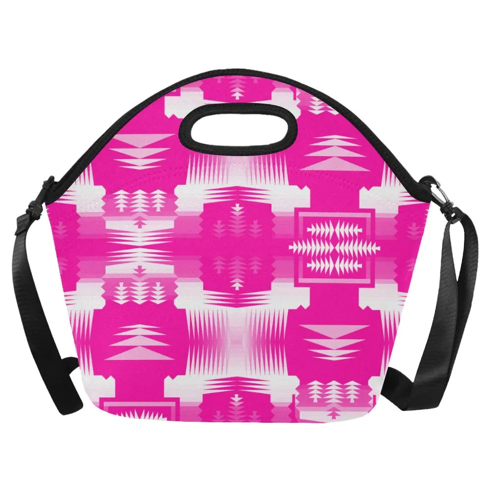 Sunset Sage Large Insulated Neoprene Lunch Bag