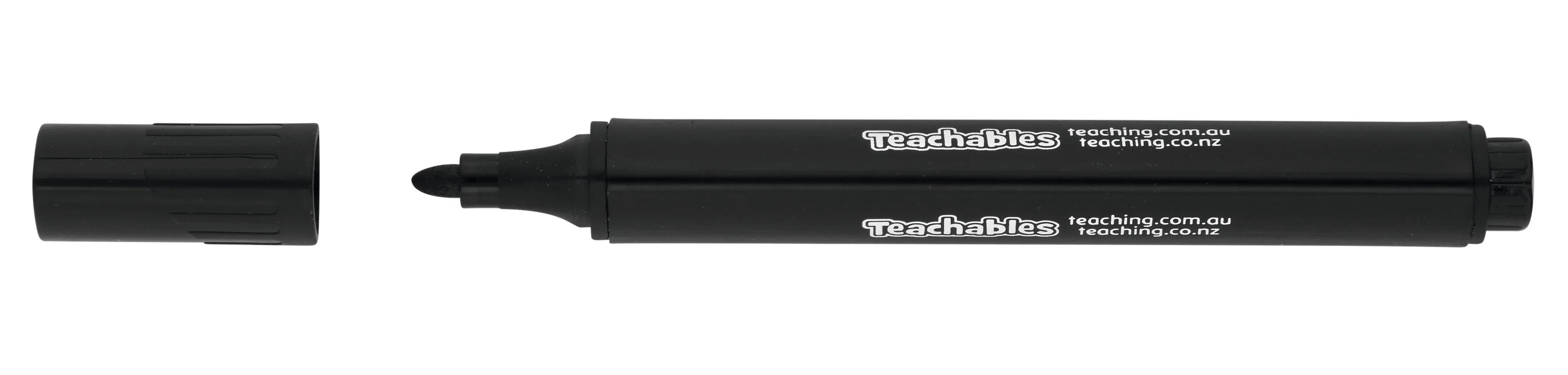 Teachables Triangle Whiteboard Black Markers Pack of 48