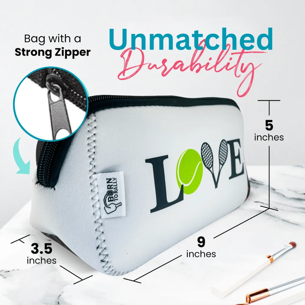 Tennis Love Cosmetic Bag