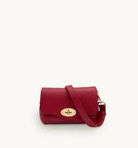 The Maddie Cherry Red Leather Bag