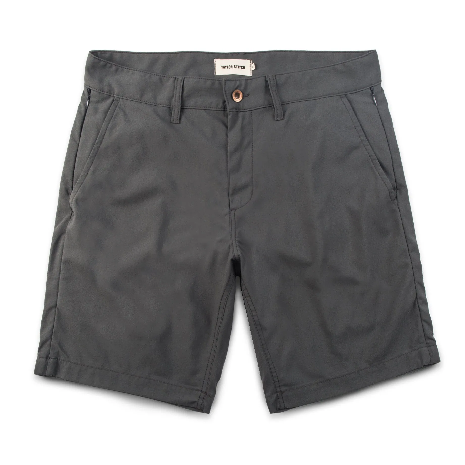 The Travel Short in Charcoal