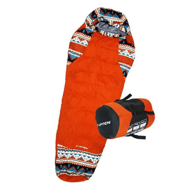 Topten Camping Unisex Ms3-114 Sleeping Bag Orange