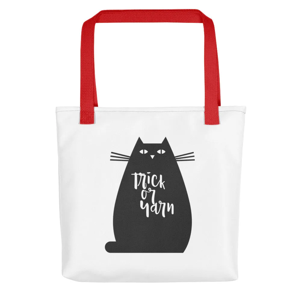 Trick Or Yarn (tote bag)