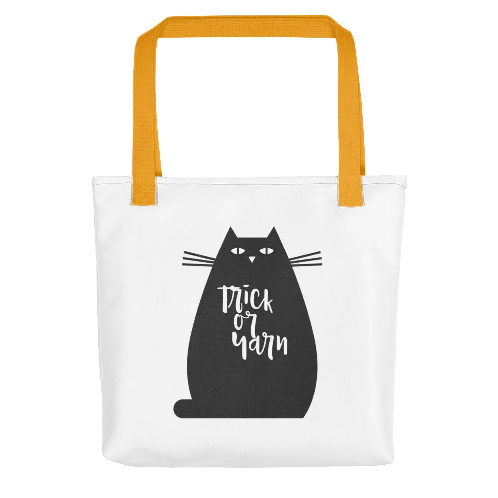 Trick Or Yarn (tote bag)