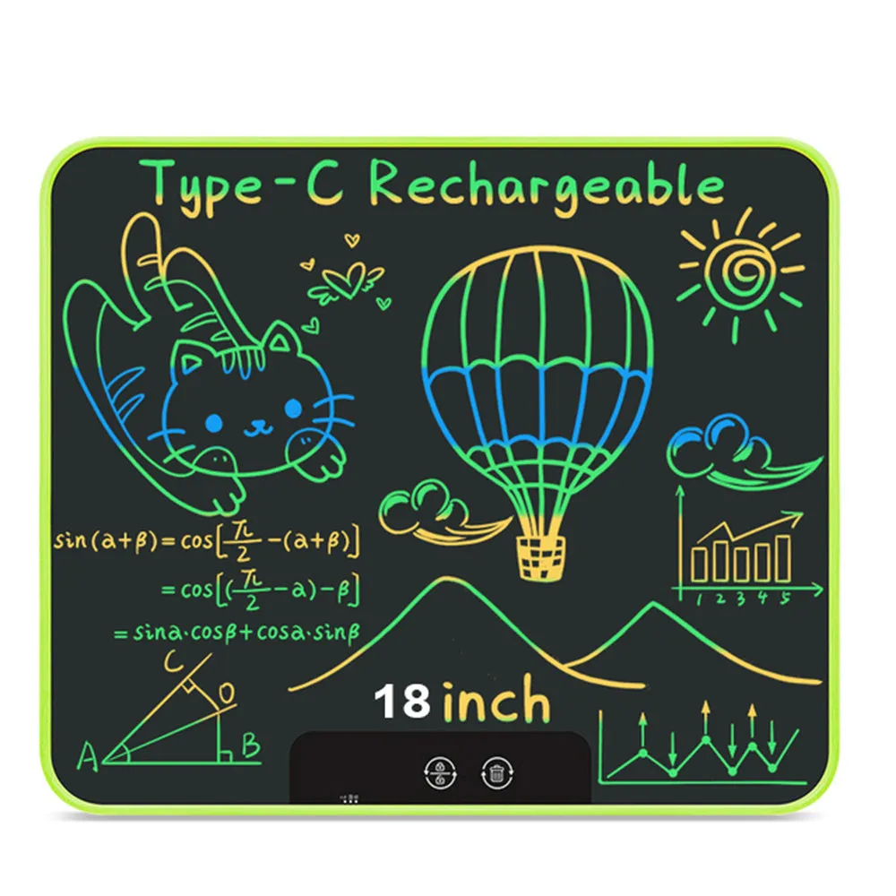 USB Rechargeable LCD Kid’s Writing and Drawing Tablet