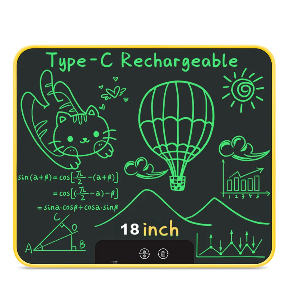 USB Rechargeable LCD Kid’s Writing and Drawing Tablet