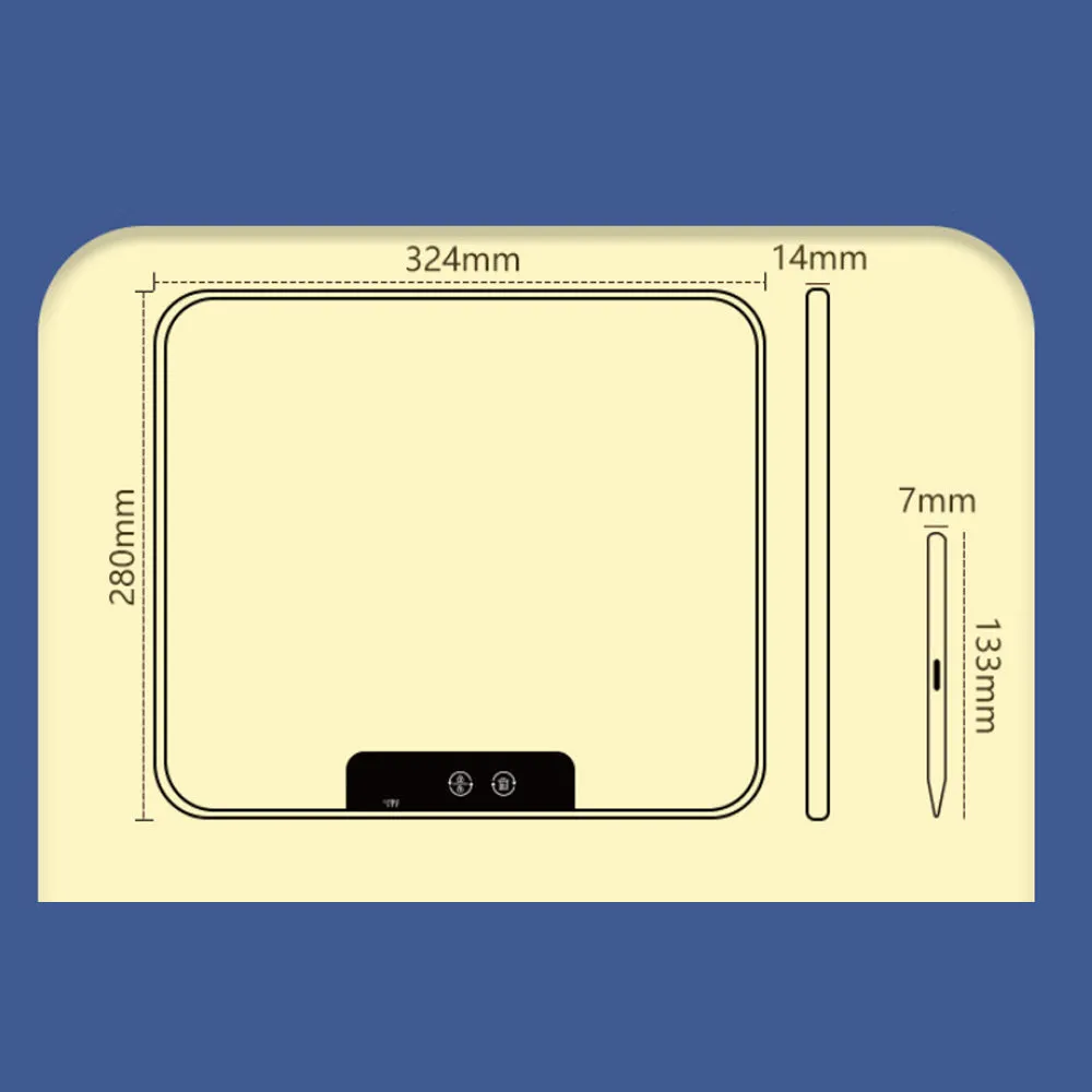 USB Rechargeable LCD Kid’s Writing and Drawing Tablet