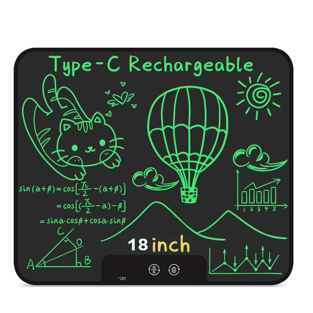 USB Rechargeable LCD Kid’s Writing and Drawing Tablet