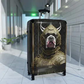 Viking BULLDOG Suitcase Carry-on Suitcase Robot Bulldog Luggage Hard Shell Suitcase in 3 Sizes | D20124