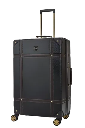 Vintage Large Suitcase - Black