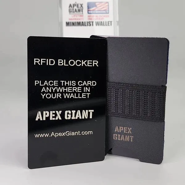 Wallet - Carbon Fiber Tactical Armor Black - APEX GIANT