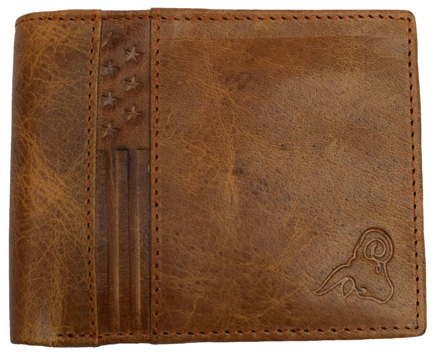 Wallet for Men’s - Genuine Leather Slim Bifold RFID Blocking Packed in Stylish Gift Box USA Series