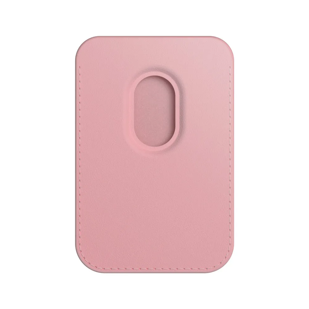 Warming Pink | Leather Wallet with MagSafe