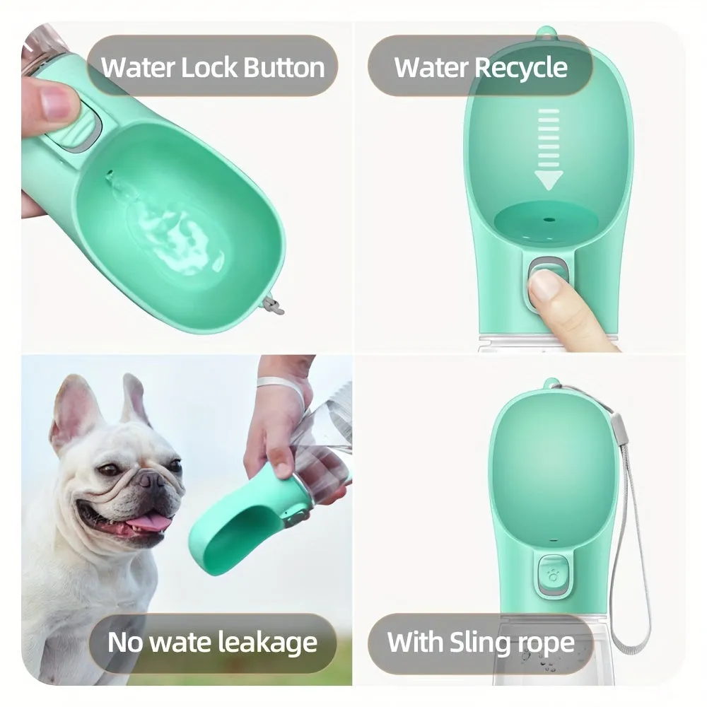 WaterontheGo LeakProof Dog Bottle for Outdoor Excursions