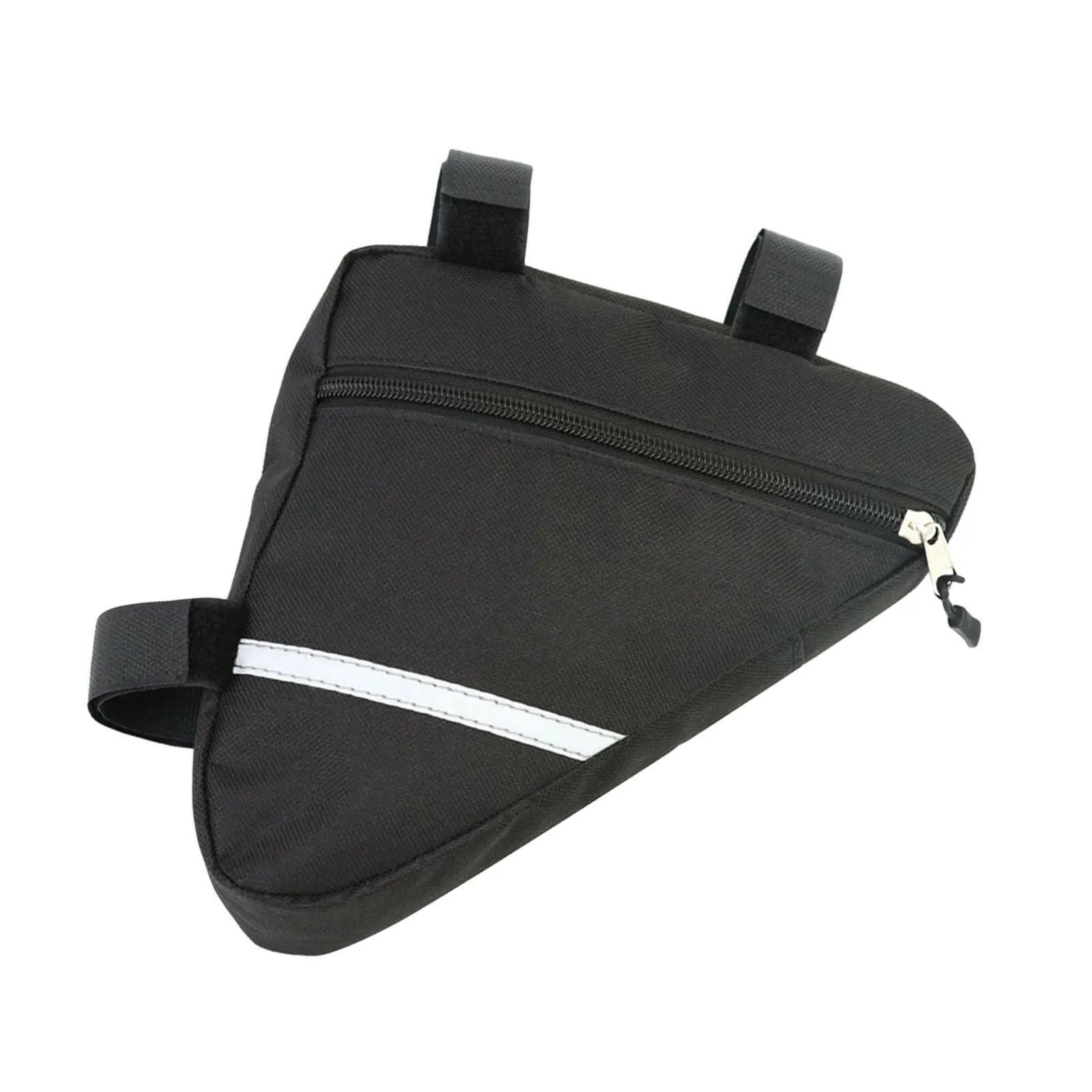 Waterproof Bike Frame Bag  Bicycle Pouch Equipment Front Frame Oxford Cloth Tube Pouch for Cards Outdoor Activities Road Bike