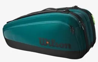 Wilson Super Tour 9 PK V9 9-Racquet Bag Green Blade Series