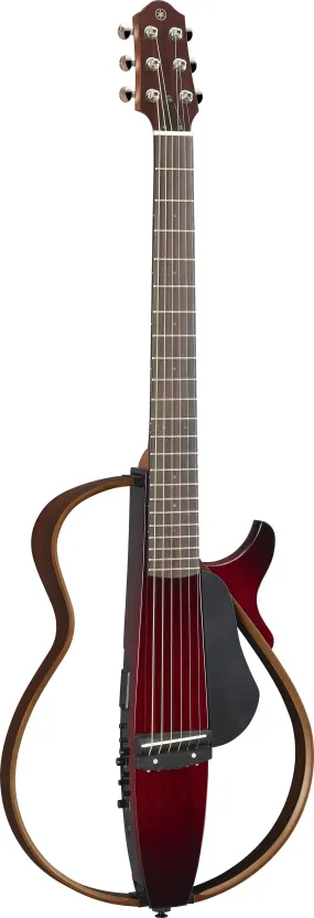 Yamaha SLG200S CRB Steel String Silent Guitar Crimson Red Burst