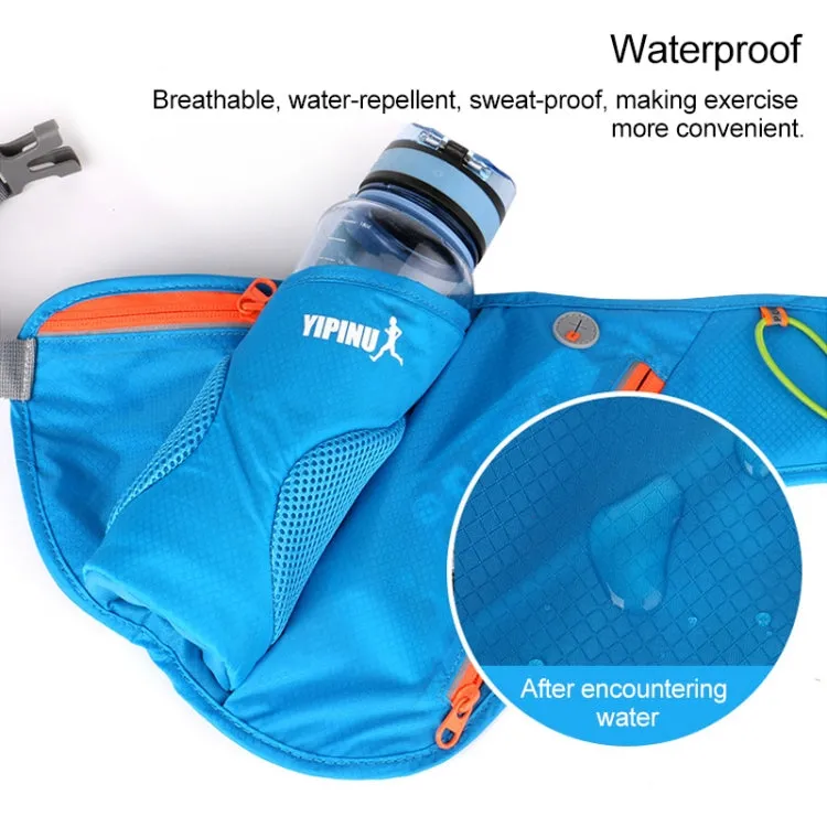 YIPINU YS9 Outdoor Cycling Mountaineering Sport Waterproof Mobile Phone Storage Waist Bag Kettle Bag(Blue)