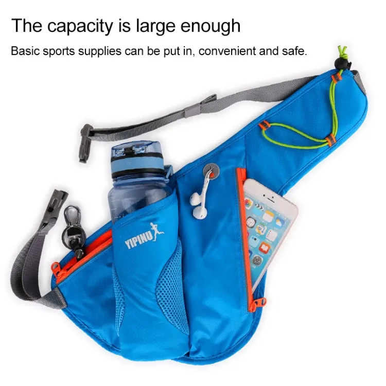 YIPINU YS9 Outdoor Cycling Mountaineering Sport Waterproof Mobile Phone Storage Waist Bag Kettle Bag(Blue)